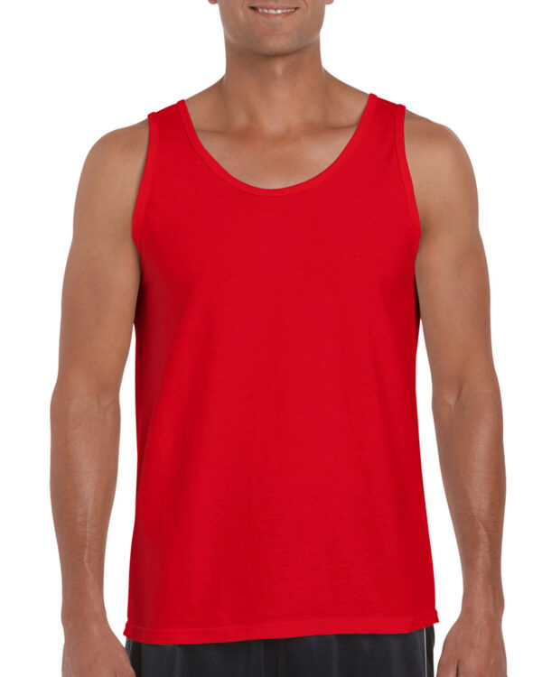 Gildan Men's Softstyle Tank Top G642 - Image 4