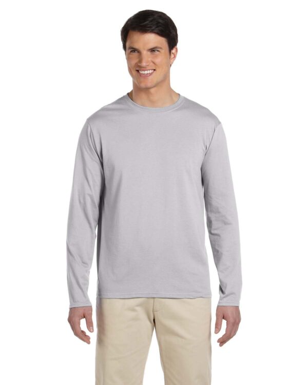 Gildan Adult SoftstyleÂ® Long-Sleeve T-Shirt G644 - Image 8