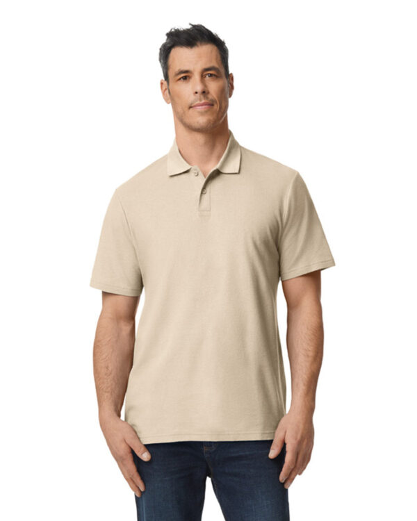 Gildan Men's Softstyle Double Pique Polo Shirt G648 - Image 4