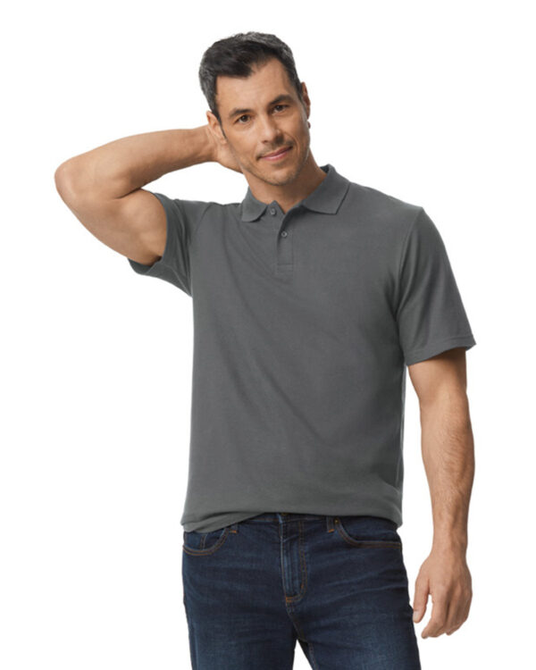 Gildan Men's Softstyle Double Pique Polo Shirt G648 - Image 6