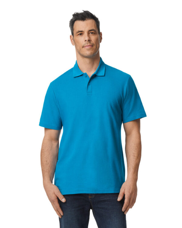 Gildan Men's Softstyle Double Pique Polo Shirt G648 - Image 8