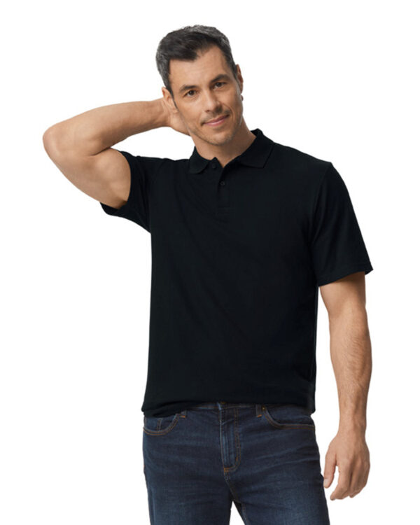 Gildan Men's Softstyle Double Pique Polo Shirt G648 - Image 9