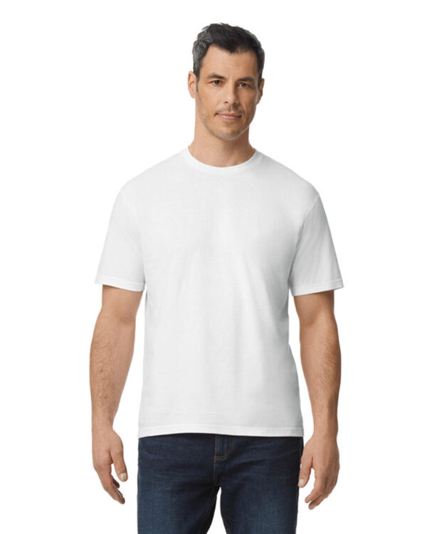 Gildan Unisex Softstyle Midweight T-Shirt G650 - Image 2