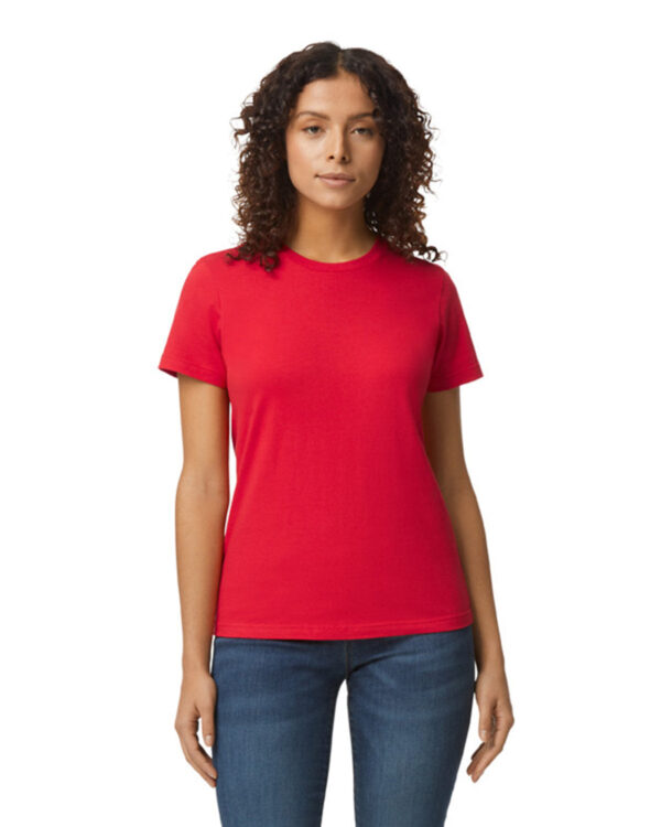 Gildan Ladies' Softstyle Midweight Ladies' T-Shirt G650L - Image 4