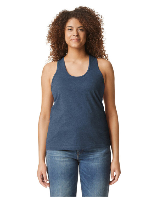 Gildan Ladies' Softstyle CVC Racerback Tank G672L - Image 5