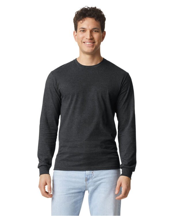 Gildan Unisex Softstyle CVC Long Sleeve T-Shirt G674 - Image 6