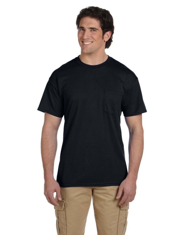 Gildan Adult 50/50 Pocket T-Shirt G830 - Image 5