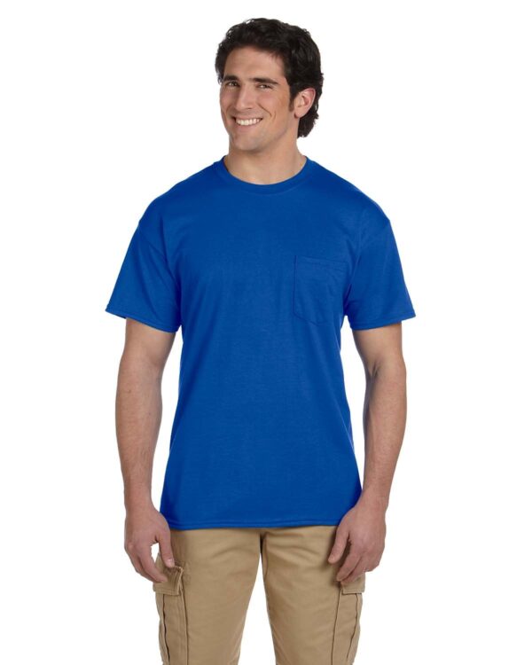 Gildan Adult 50/50 Pocket T-Shirt G830 - Image 7