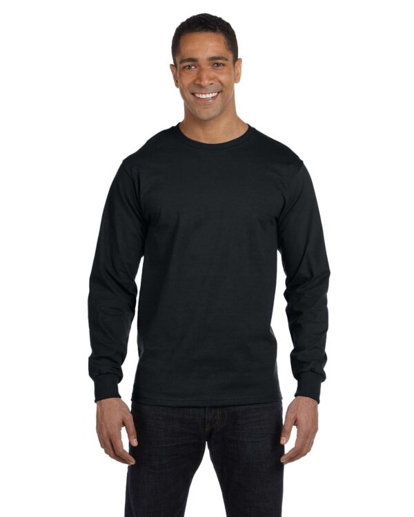 Gildan Adult 50/50 Long-Sleeve T-Shirt G840 - Image 5