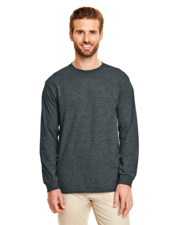 Gildan Adult 50/50 Long-Sleeve T-Shirt G840 - Image 11