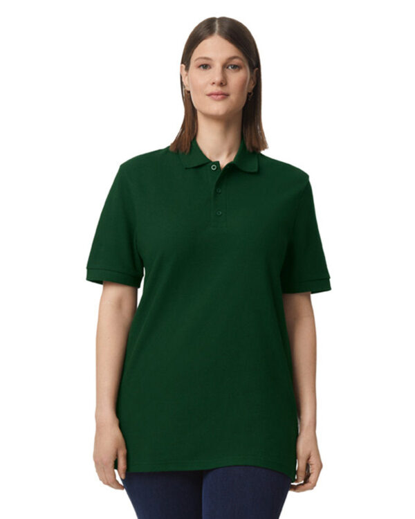 Gildan Unisex Midweight Double Pique Polo Shirt G858 - Image 3