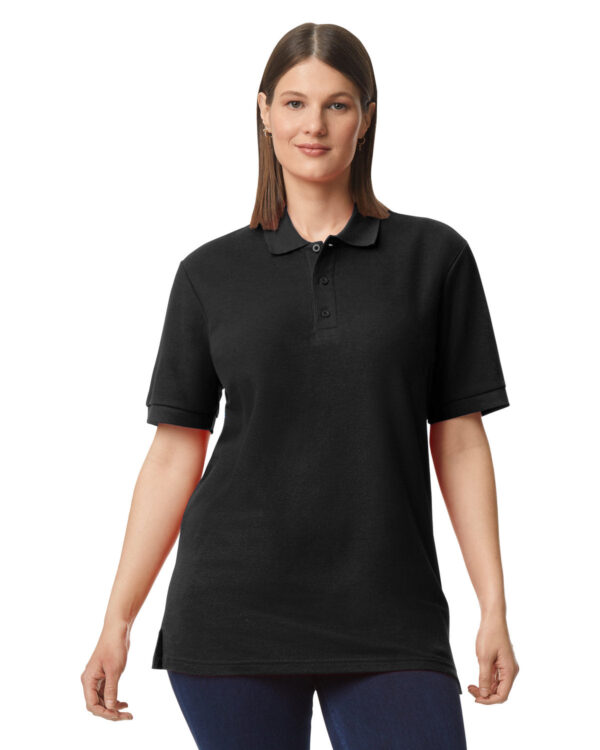 Gildan Unisex Midweight Double Pique Polo Shirt G858 - Image 4