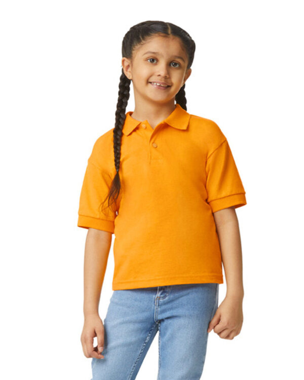 Gildan Youth 6 oz., 50/50 Jersey Polo Shirt G880B - Image 8