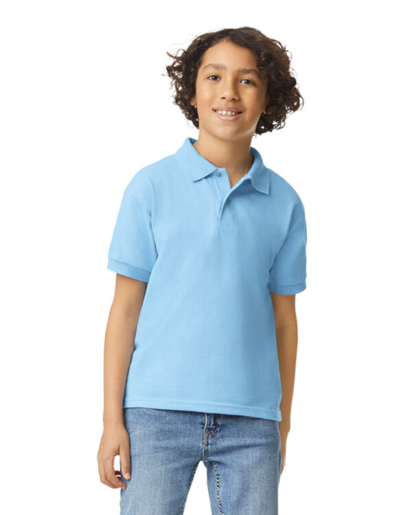 Gildan Youth 6 oz., 50/50 Jersey Polo Shirt G880B - Image 10