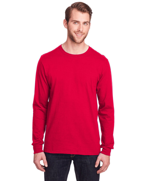 Fruit of the Loom Adult ICONICâ„¢ Long Sleeve T-Shirt: Enduring Comfort with a Stylish Edge - Image 9