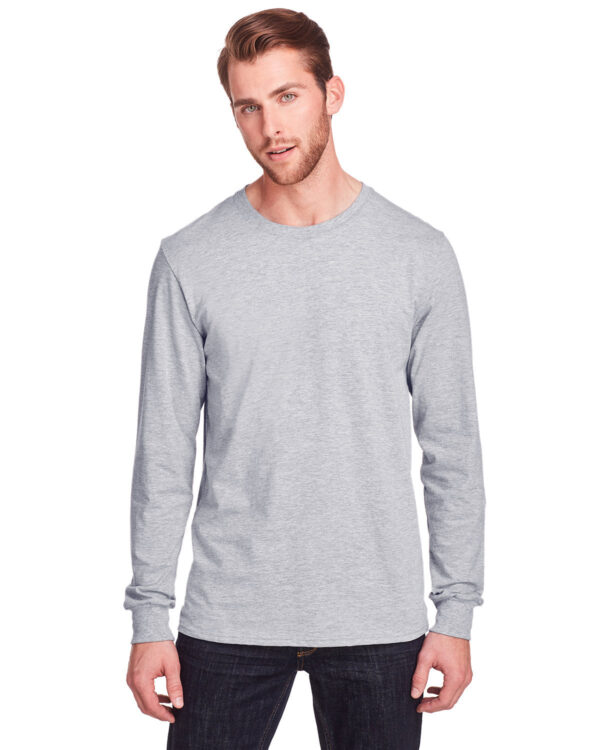 Fruit of the Loom Adult ICONICâ„¢ Long Sleeve T-Shirt: Enduring Comfort with a Stylish Edge