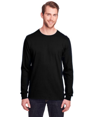 Fruit of the Loom Adult ICONICâ„¢ Long Sleeve T-Shirt: Enduring Comfort with a Stylish Edge