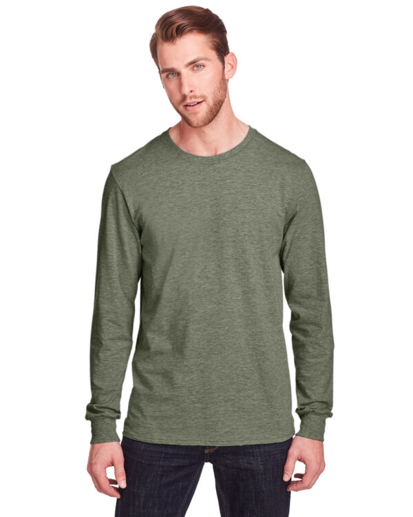 Fruit of the Loom Adult ICONICâ„¢ Long Sleeve T-Shirt: Enduring Comfort with a Stylish Edge - Image 6