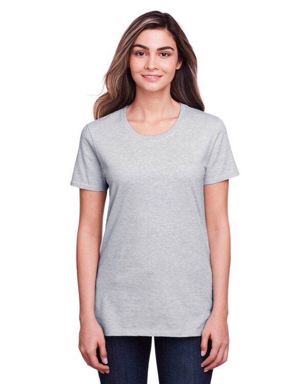 Fruit of the Loom Ladies' ICONICâ„¢ T-Shirt: Classic Comfort with a Feminine Touch - Image 2