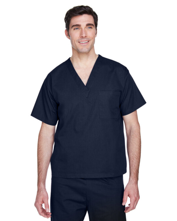 Harriton Adult Restore 4.9 oz. Scrub Top: Comfortable and Functional Medical Attire. - Image 5