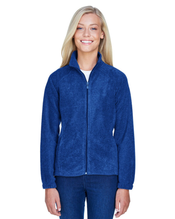 Harriton Ladies' 8 oz. Full-Zip Fleece: Cozy Comfort and Style in a Full-Zip Design. - Image 10