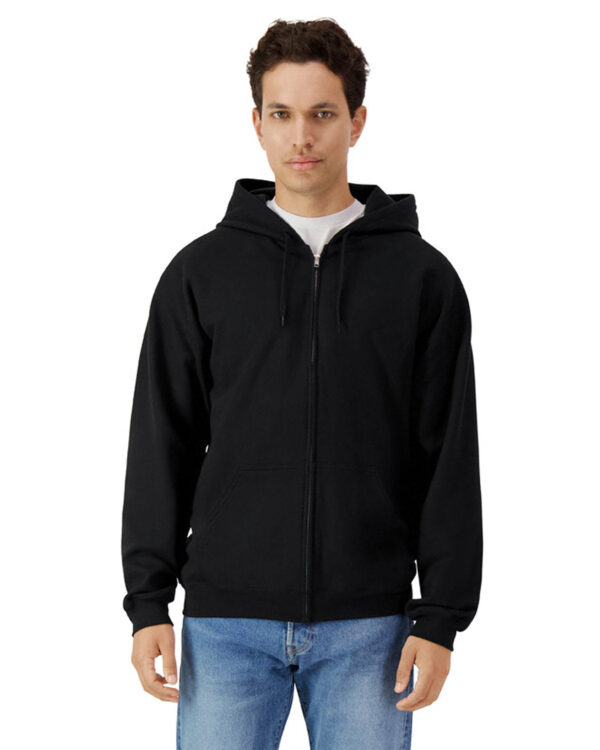 Gildan Unisex Softstyle Fleece Hooded Sweatshirt SF600 - Image 4