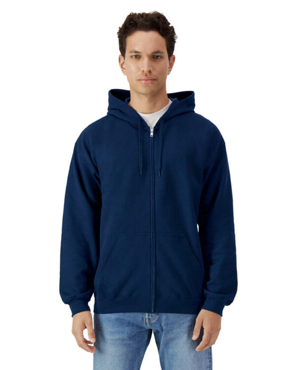 Gildan Unisex Softstyle Fleece Hooded Sweatshirt SF600 - Image 5