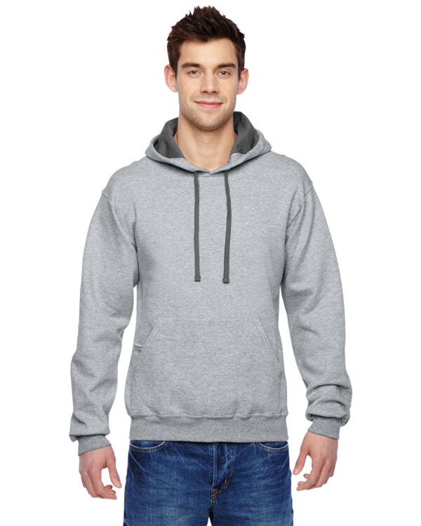 Fruit of the Loom Adult SofSpunÂ® Hooded Sweatshirt: Embrace Comfort and Style - Image 2