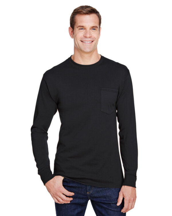 STAY-COMFORTABLE-AND-VERSATILE-WITH-THE-HANES-ADULT-WORKWEAR-LONG-SLEEVE-POCKET-T-SHIRT